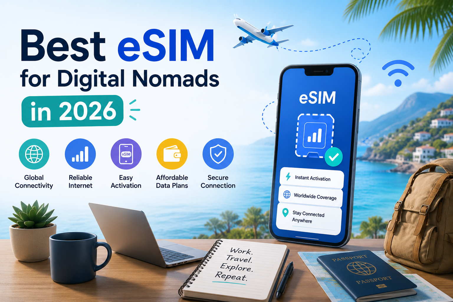Best eSIM for Digital Nomads in 2026