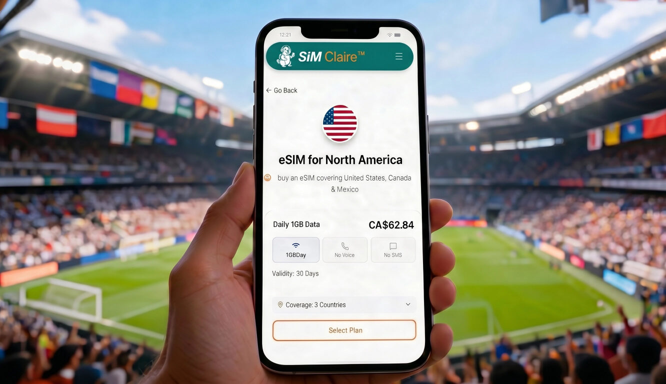 Best eSIM for World cup 2026: USA, Canada & Mexico Data Plans Compared