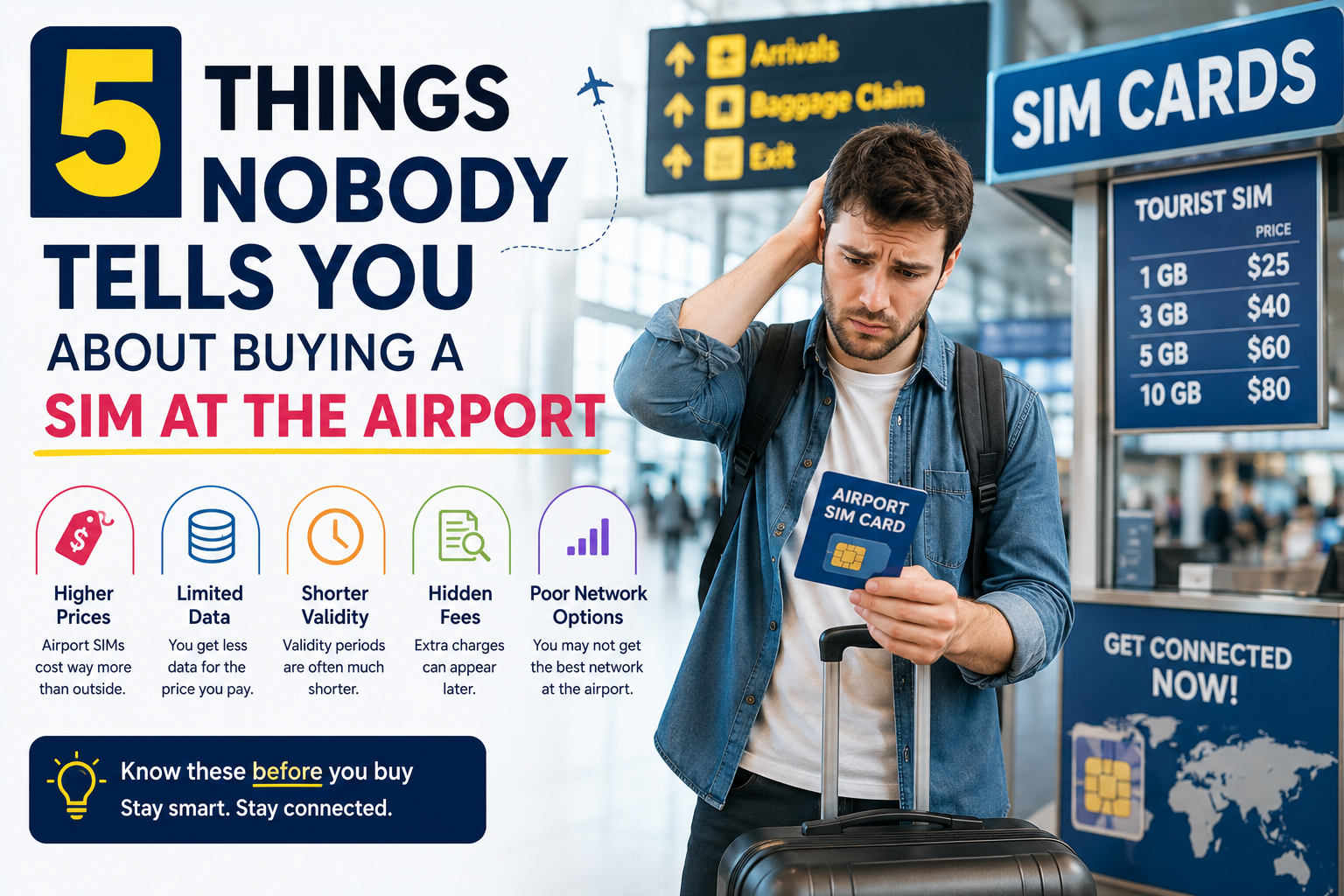 5 Things Nobody Tells You About Buying a SIM at the Airport