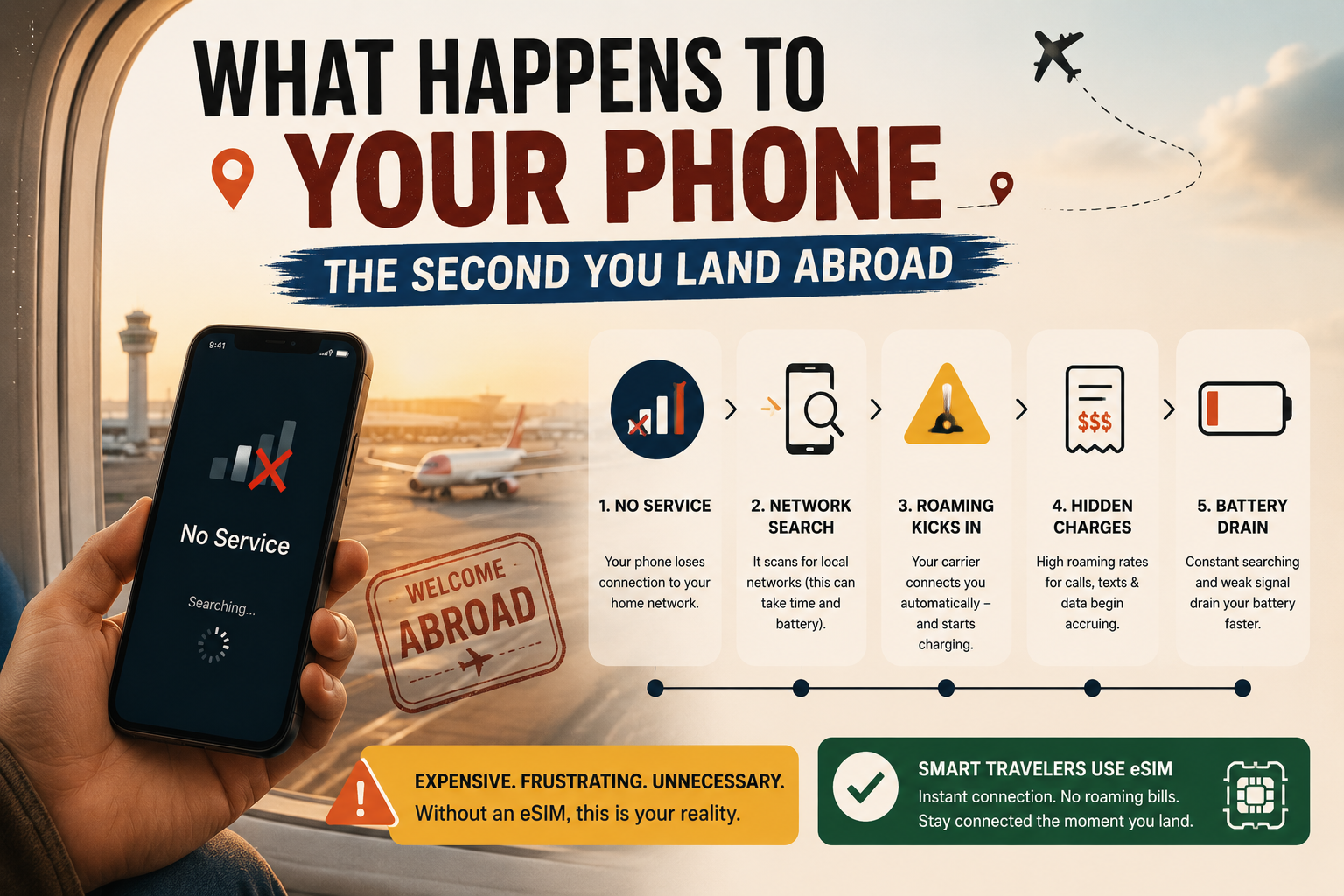 What Happens to Your Phone the Second You Land Abroad